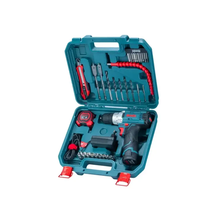 کیت دریل شارژی چکشی RS-8611 رونیکس (35 پارچه)