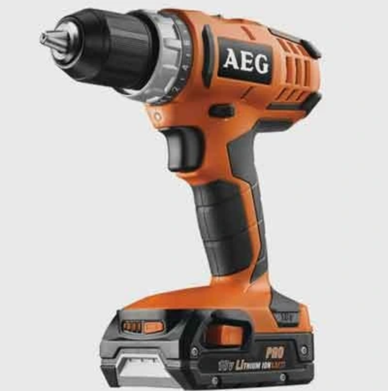 دریل شارژی چکشی AEG BSB18CBL-502C (2 سرعته ، 18 ولت لیتیومی)