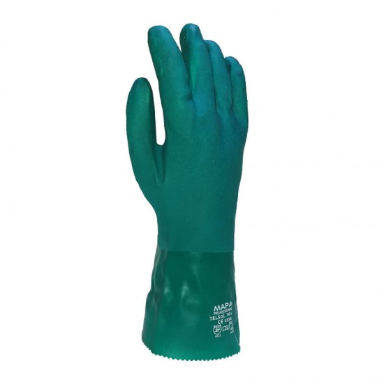 دستکش ضد حلال ماپا ۳۷۷ TELSOL (سبز)