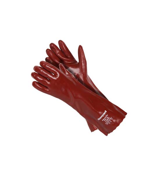 دستکش ضد اسید ACTIFERESH MIDAS قرمز