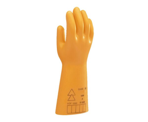 دستکش عایق برق SECURA کلاس ۱ – ۱۰۰۰۰ ولت زرد