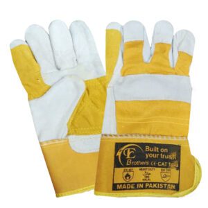 دستکش کف دوبل promax (زرد)