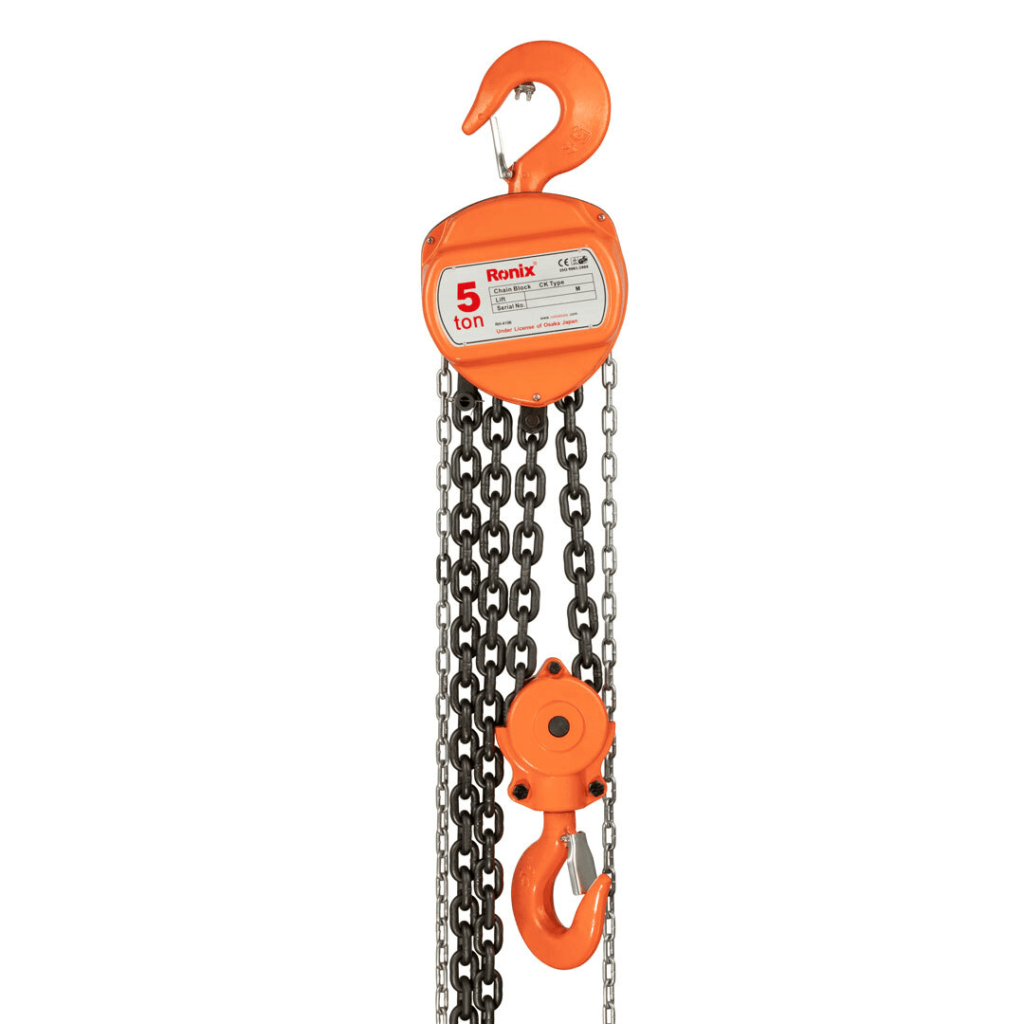 جرثقیل دستی زنجیری RH-4106 رونیکس (5 تن - 3 متری)