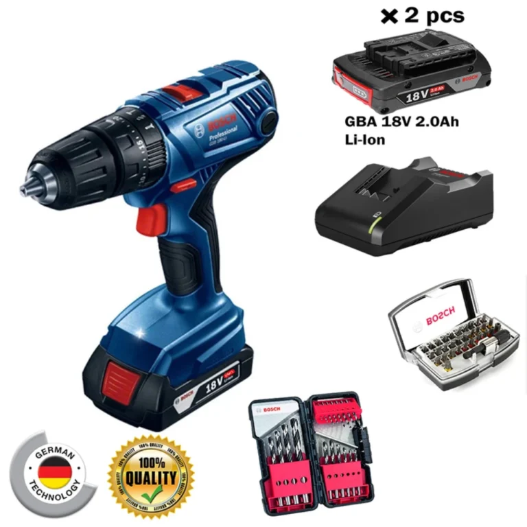 دریل پیچ گوشتی شارژی چکشی GSB 180 LI Pro 3 بوش