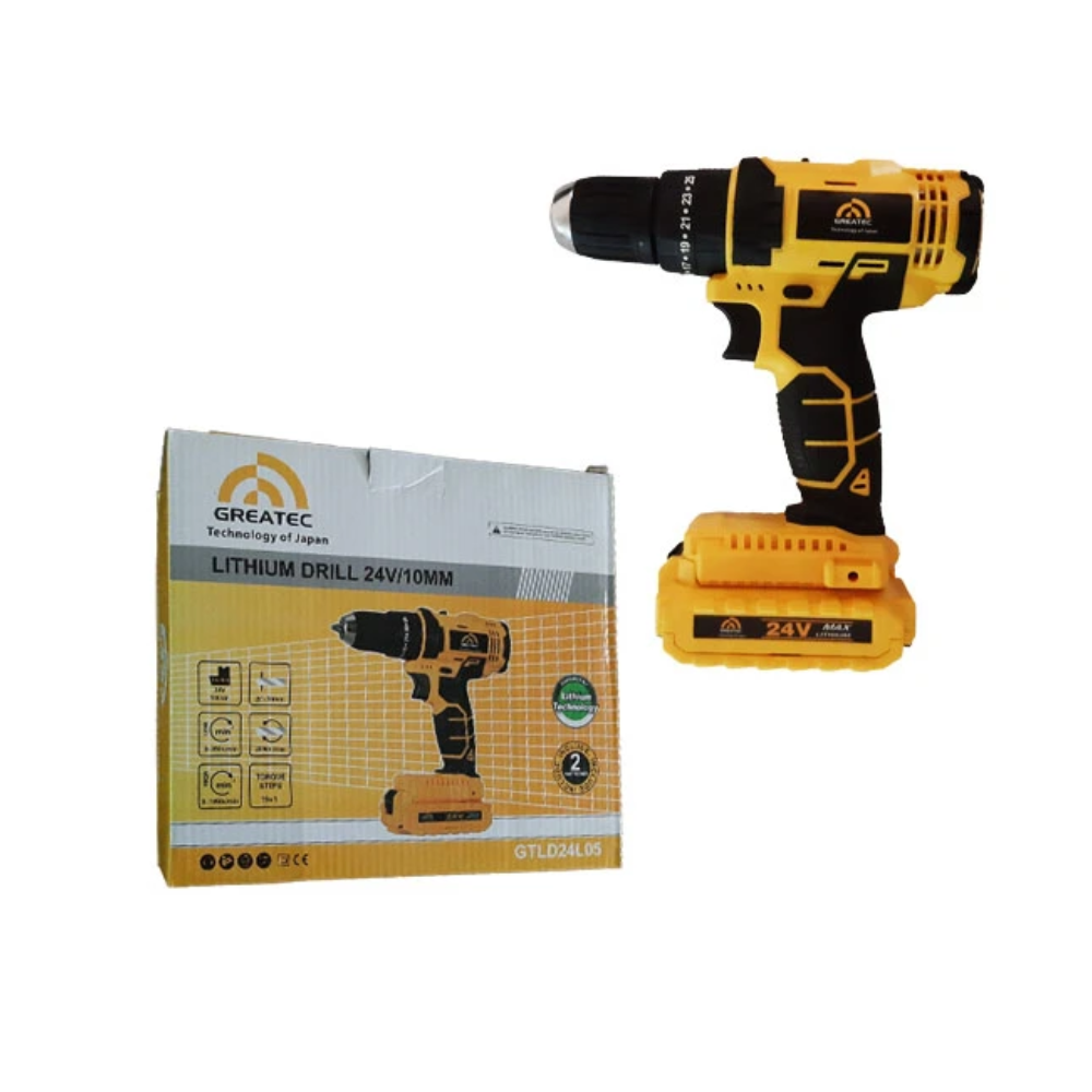 قیمت دریل پیچ گوشتی شارژی GTLD24L05 گریتک