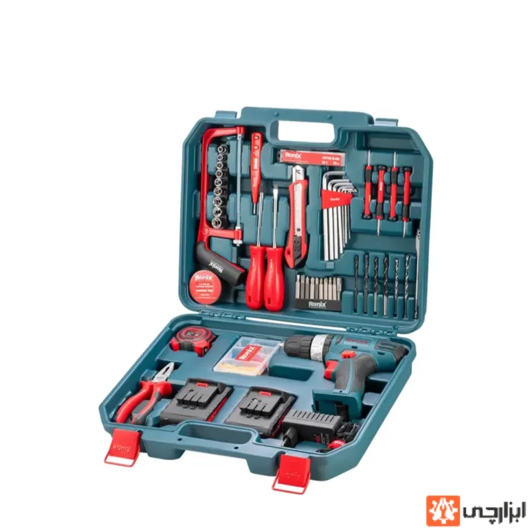 کیت دریل چکشی شارژی RS-8018