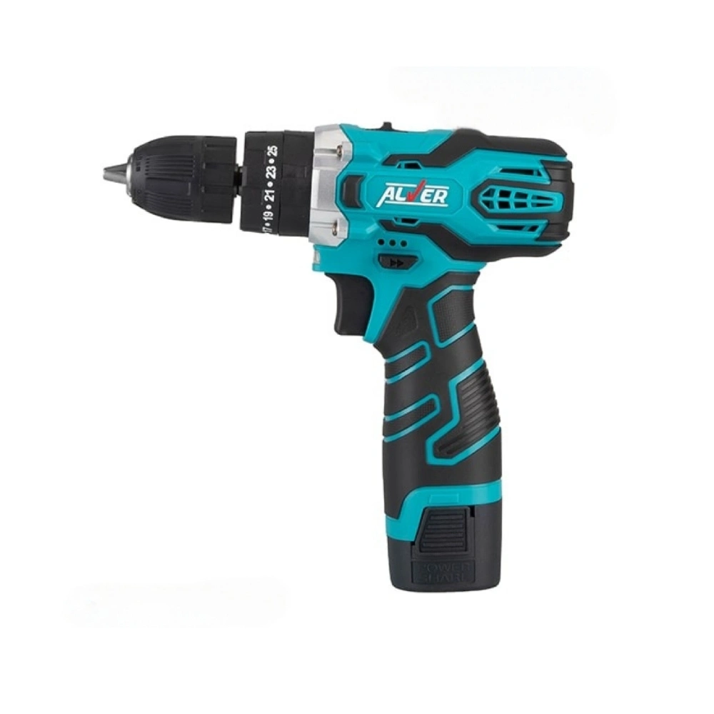 دریل پیچ گوشتی چکشی شارژی AV-2014 آلور (14 ولت)