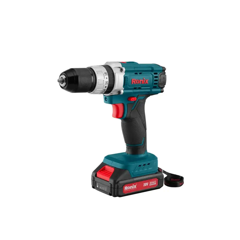 کیت دریل شارژی چکشی RS-8619 رونیکس (53 پارچه)